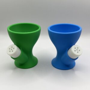 Egg Cups with Salt Shaker